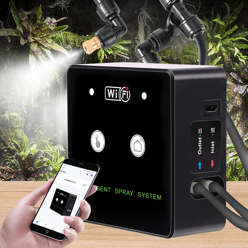 Urban Farming System - Rainforest Sprayer WiFi ควบคุมอัตโนมัติ Mist Rainforest