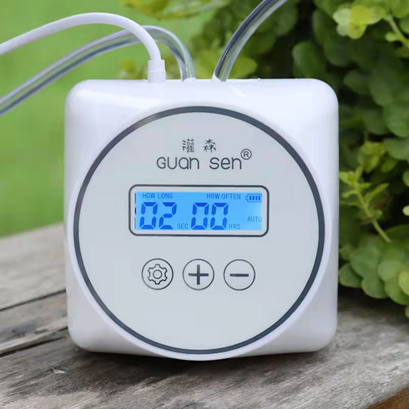 Urban Farming System - ปั๊มน้ำหยดอัจฉริยะระบบตั้งเวลารดน้ำต้นไม้ในสวนตัวควบคุมการจ่ายน้ำอัตโนมัติ