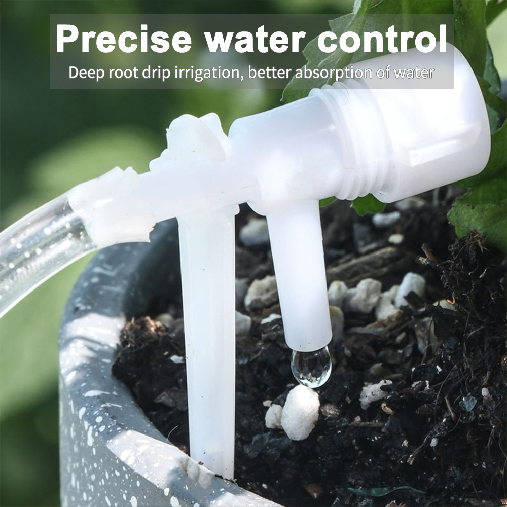 Urban Farming System - ชุดระบบน้ำหยดสำหรับสวนพร้อมวาล์วควบคุม อุปกรณ์รดน้ำต้นไม้กระถาง สายยาง 4/7 มม. ระบบน้ำหยดขนาดเล็ก