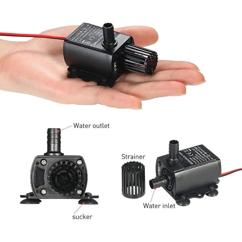 ปั๊มน้ำแบบจุ่มใต้น้ำขนาดเล็กพิ - Water Pump Submersible Mini บทวิจารณ์และราคา