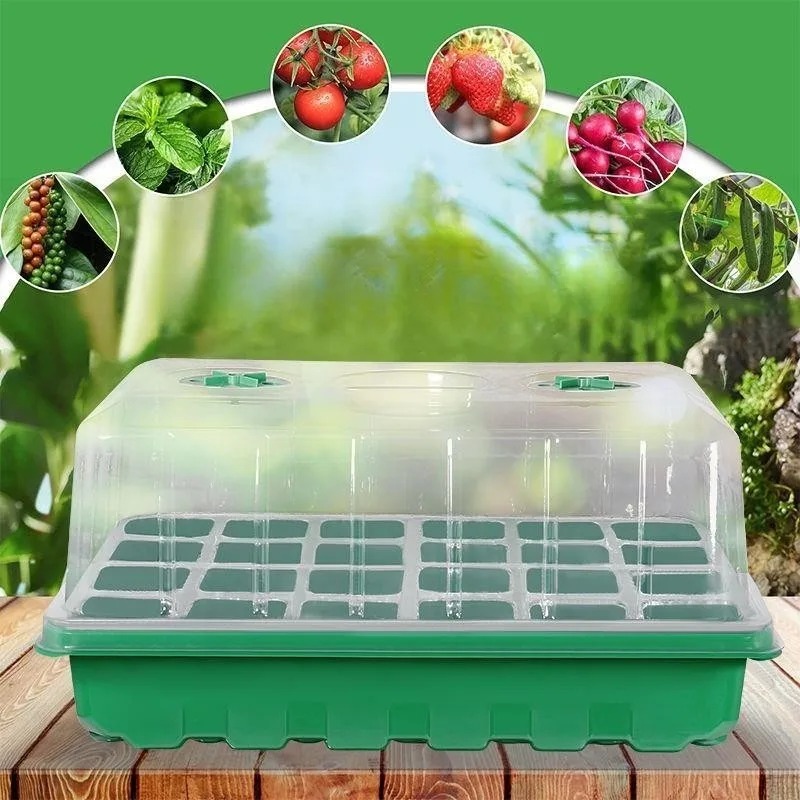 ชุดถาดเพาะกล้า 1/5 ชิ้น - ถาดเ - Dome Propagation Kit บทวิจารณ์และราคา