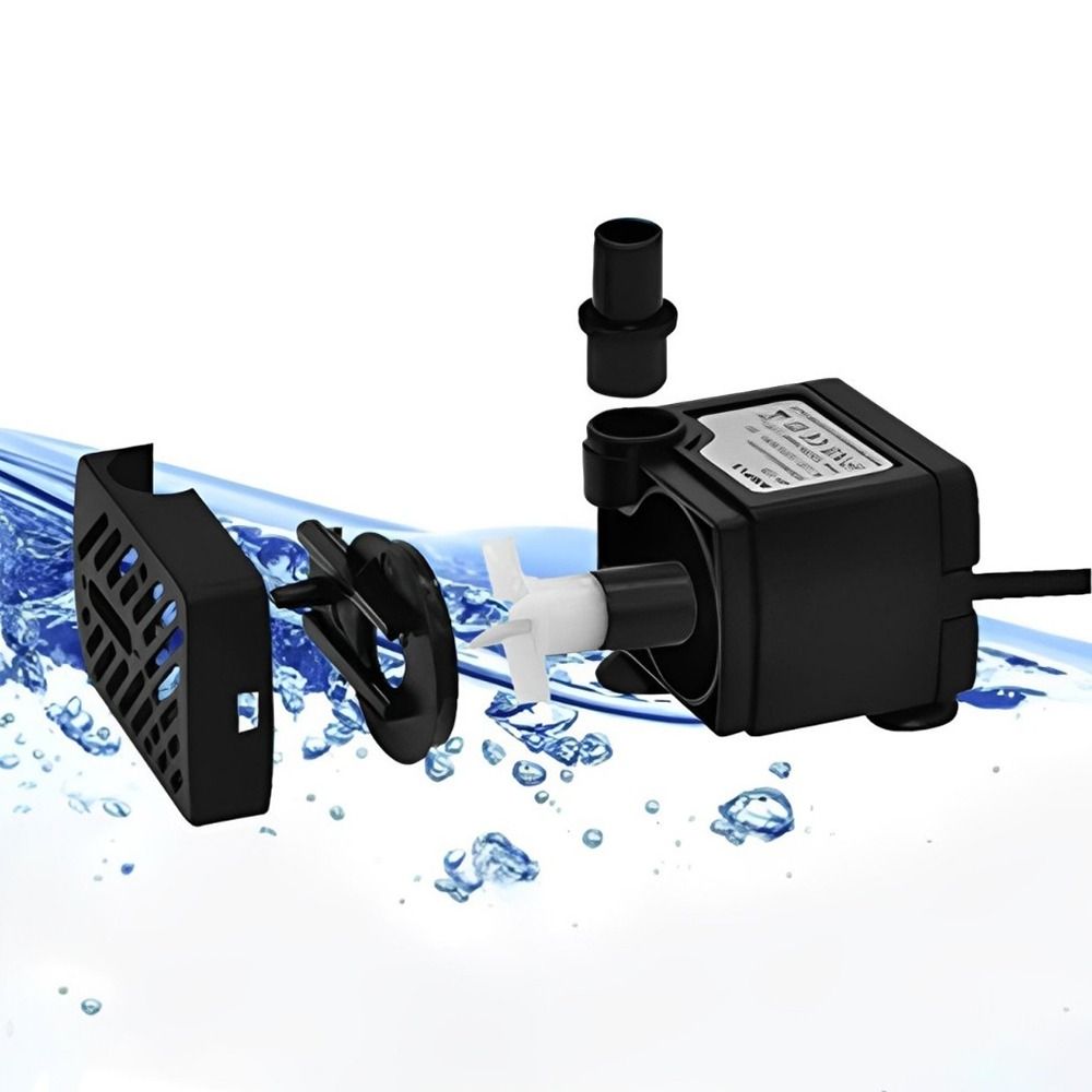 ปั๊มน้ำดำน้ำสีดำ ปั๊มกรองตู้ปล - Water Pump Submersible Mini บทวิจารณ์และราคา
