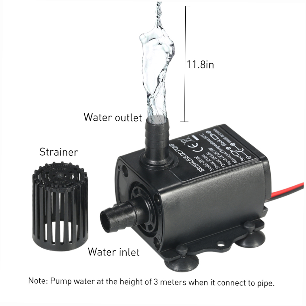 Ultra-Quiet Mini USB DC5V 4.8W - Water Pump Submersible Mini บทวิจารณ์และราคา