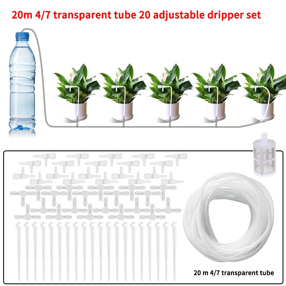 ชุดระบบน้ำหยดสำหรับสวนพร้อมวาล - Urban Farming System บทวิจารณ์และราคา