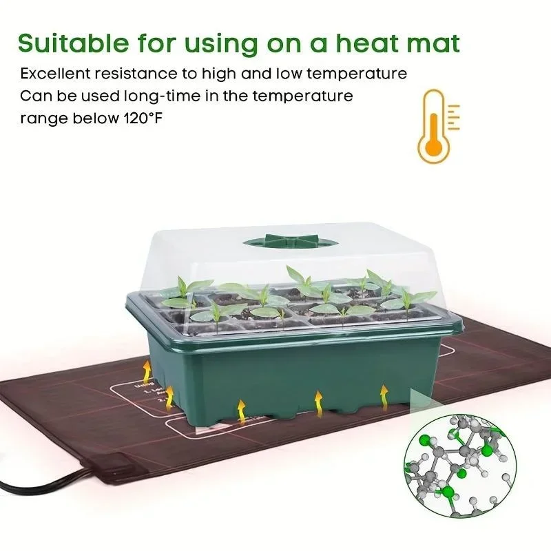 12 หลุม Seed Starter ถาด Plant - Dome Propagation Kit บทวิจารณ์และราคา
