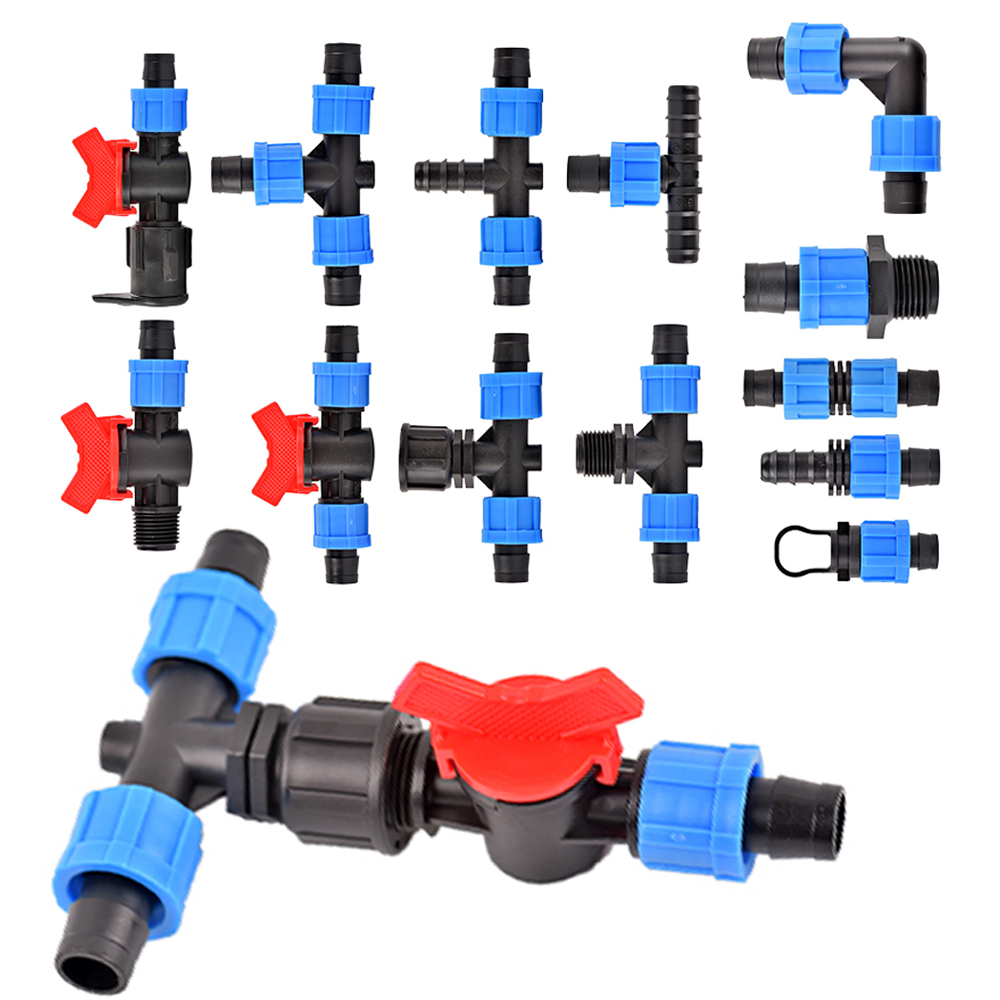 16mm Micro ชลประทานหยดเทปตัวเช - Urban Farming System บทวิจารณ์และราคา